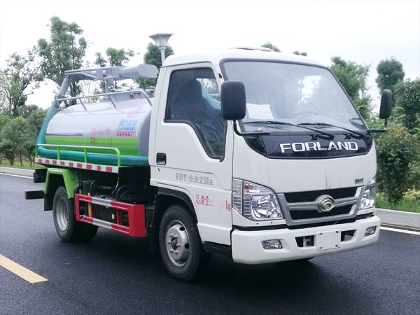國六福田時代2方吸糞車