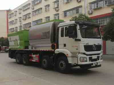 國(guó)六陜汽德龍同步碎石封層車