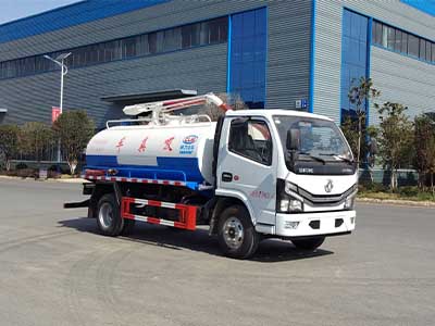 國六東風多利卡5方吸糞車