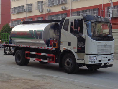 國六解放10方瀝青灑布車