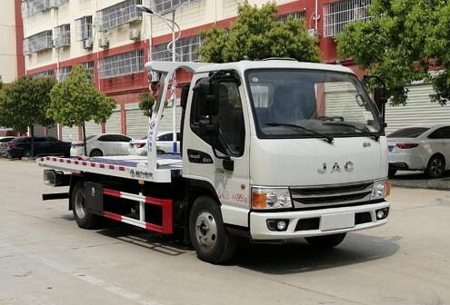 國六江淮駿鈴平板清障車