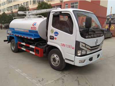 國六東風多利卡5方吸糞車
