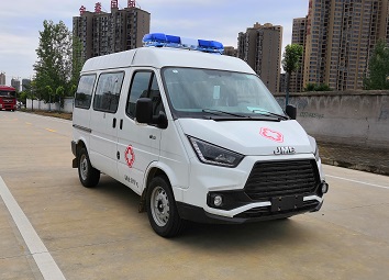 國(guó)六江鈴特順短軸柴油轉(zhuǎn)運(yùn)型救護(hù)車(chē)