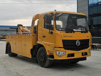 國(guó)六東風(fēng)專底拖吊聯(lián)體清障車